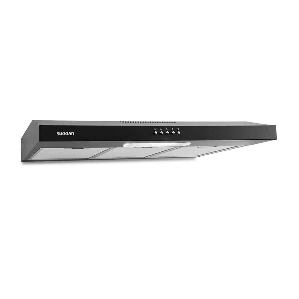 Depurador De Ar Slim 80cm 3 Velocidades Suggar DPS182PT Preto - 220V   