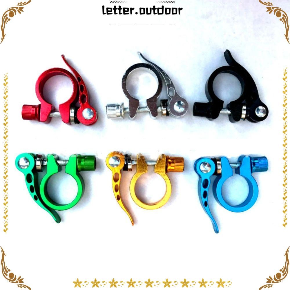 Grampos De Selim De Bicicleta LO , Braçadeira De Assento Ultraleve De 5 Cores 25.4/28.6/31.8/34.9 Mm em Oferta na Shopee