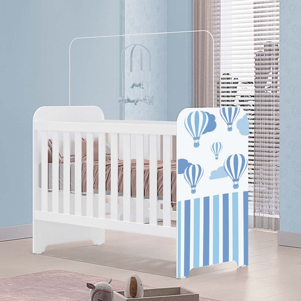 Berço Tuboarte Otto 100% MDF Selo Inmetro em Oferta na Shopee