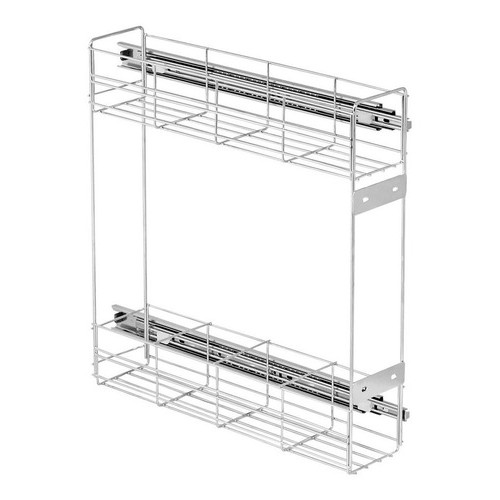 2 Porta Tempero Garrafeiro Lata Reforçado 120mm Organizador