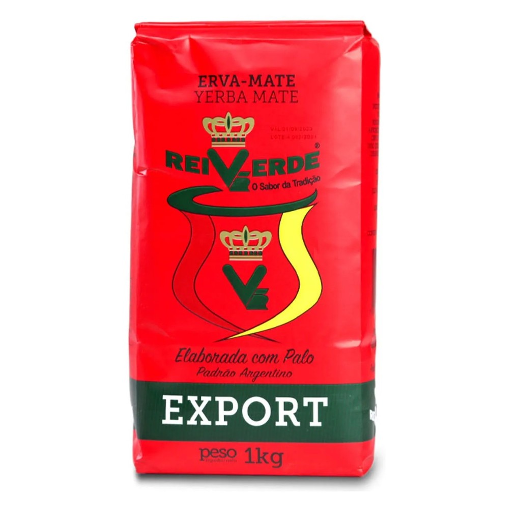 Erva Mate Chimarrão REI VERDE EXPORT ARGENTINA 1Kg