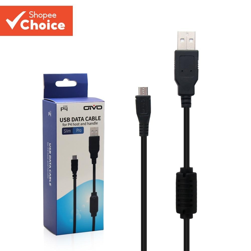 Cabo De Carregamento USB De 2 M Para Controladores Sony PS4 DualShock 4 Playstation 4