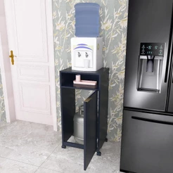 Armário de Cozinha com Compartimento para Botijão – Estrutura em MDP