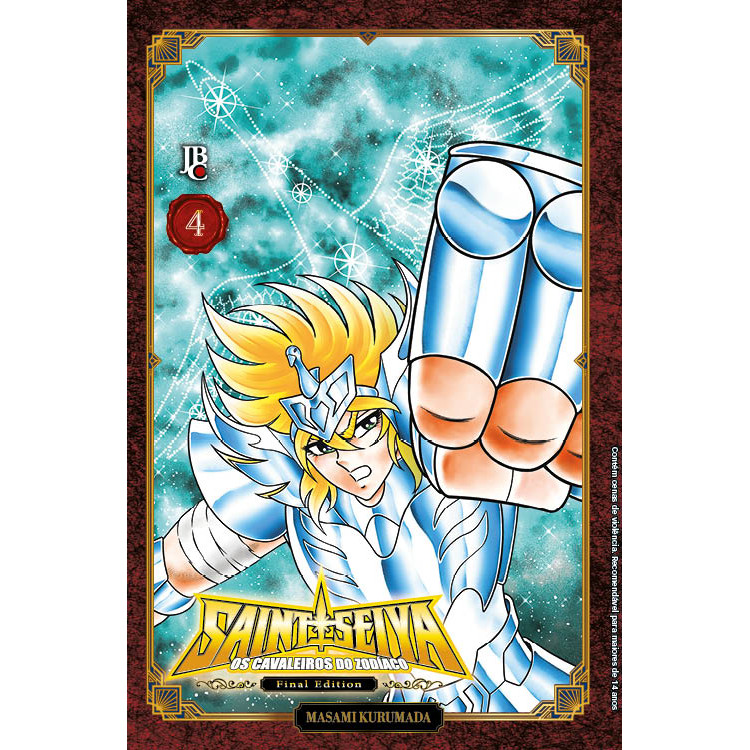 Mangá - Cavaleiros do Zodiaco Final Edition Vol. 04 - por Masami Kurumada - JBC ISBN 9786555949261 em Oferta na Shopee