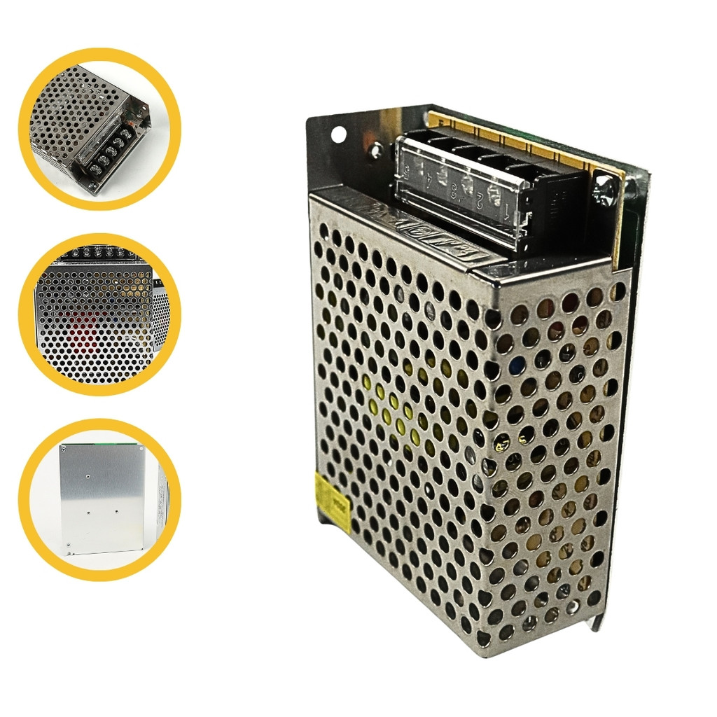 Fonte Chaveada 12V 5A 60W Estabilizada Bivolt 110V/220V
