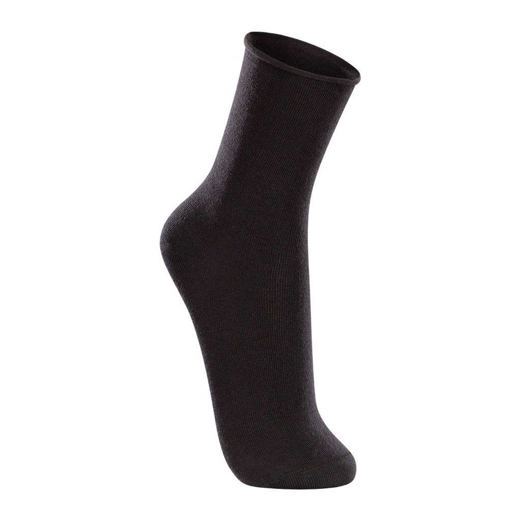 4 Meia Sem Punho Pretas Algodão Lupo 1275.Tamanho 37 a 44.