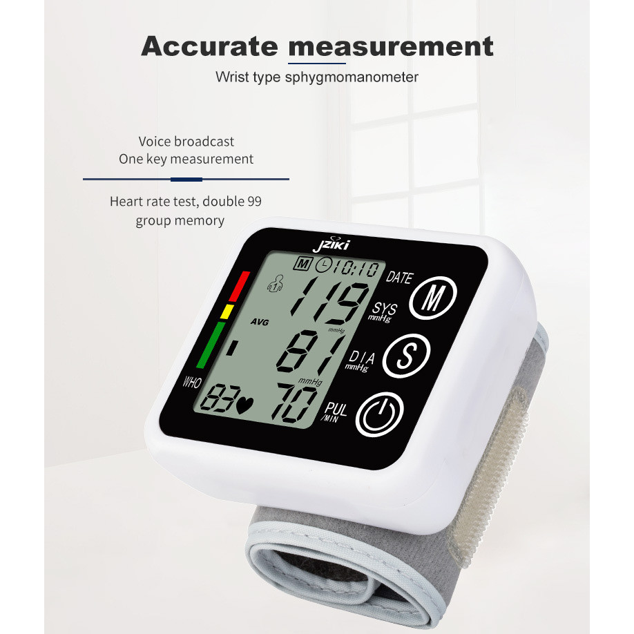 2025 novo Monitor De Pressão Arterial De Braço Digital Totalmente Automático Medição De Pulso