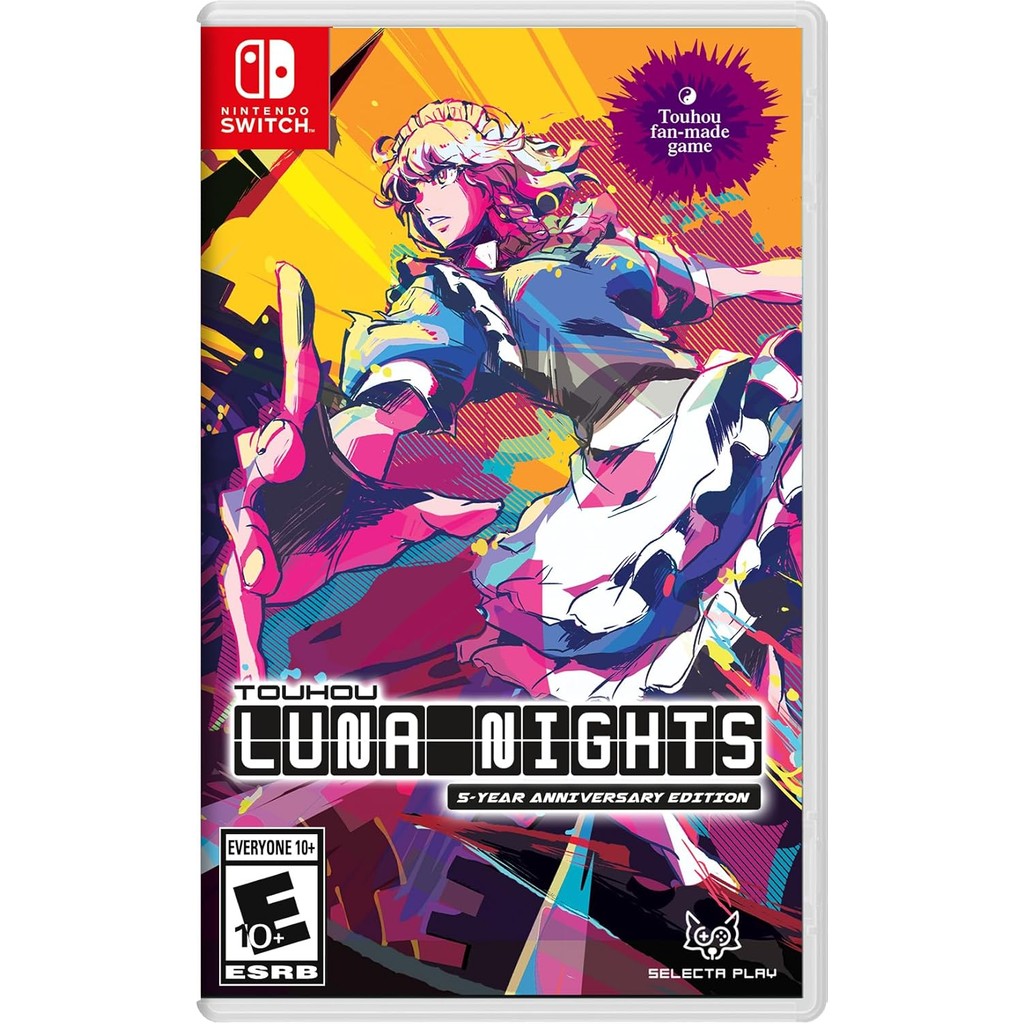 Touhou Luna Nights Switch Midia Fisica