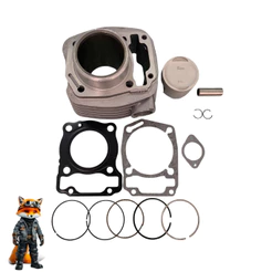 KIT MOTOR FAN TITAN 160 NXR BROS 160 CILINDRO PISTAO E ANEIS