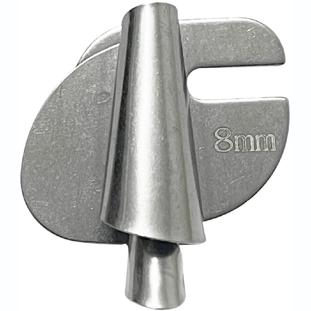 Aparelho Bainha Enrolada Caracol Dobrar Maquina Costura 8mm