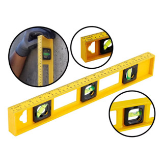 Nível Régua 3 Bolhas 30/40/45/60cm Profissional ABS De Prumo Medição Nivelador em Oferta na Shopee