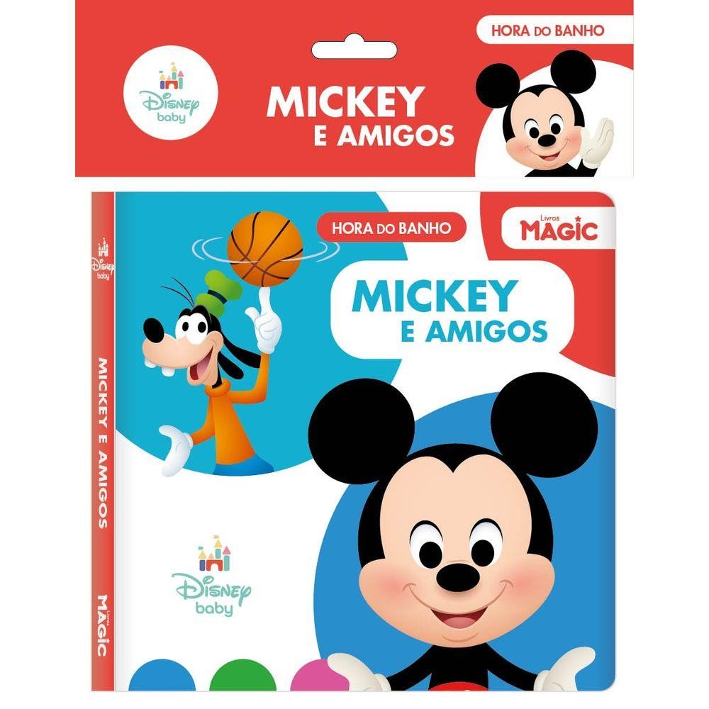 Livro de Banho Impermeável Disney Baby Mickey e Amigos - Ciranda Cultural em Oferta na Shopee