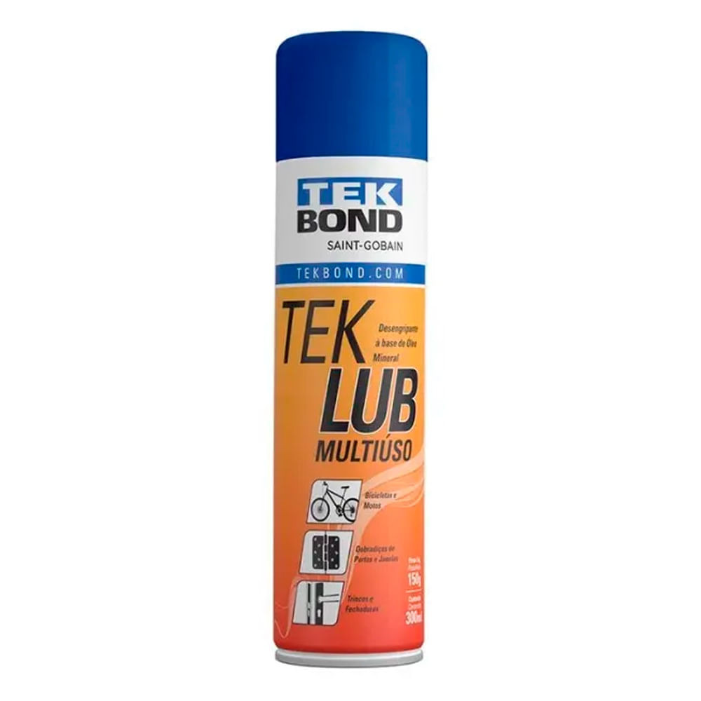 Lubrificante Desengripante Tekbond TekLub Multiúso 300ml - Home & Living