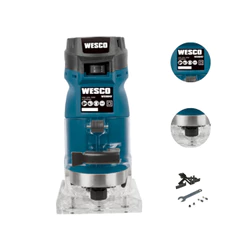 Tupia 220V Laminadora 6 Mm 500w Com 2 Pinças Ws5047 Wesco