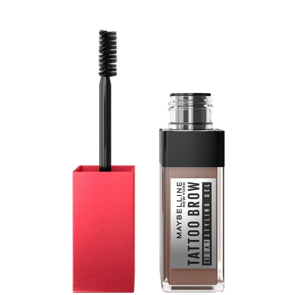 Gel de Sobrancelha Maybelline NY Tattoo Brow 3 Dias Medium Brown 5g - Beauty