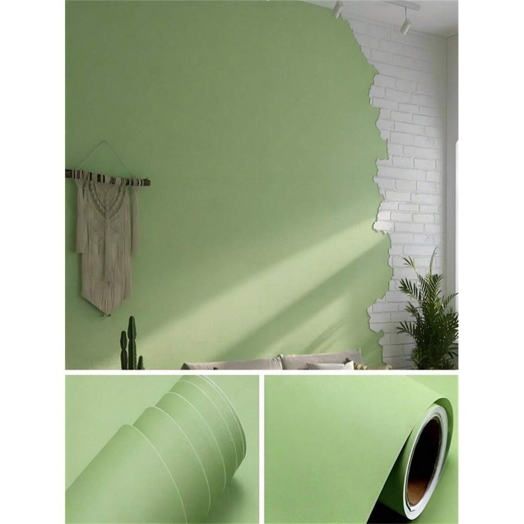 Papel de Parede Casa e Decoração 5m x 45cm Com Textura Moldável Para Móveis Quarto Sala Cozinha Banheiro Autocolante