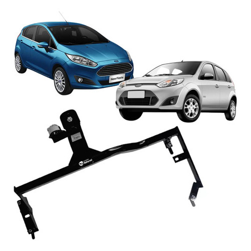 Engate Reboque Fixo Fiesta Zetec / New Fiesta Hatch 2002 2003 2004 2005 2006 2007 2008 A 2018 500kg