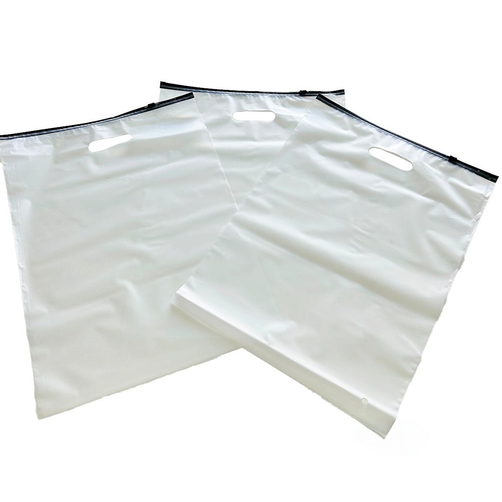 Sacola Plástico Zip Lock Transparente Embalagem 32X44 Com 50 Unidades Eccomerce Naygu Utilidades