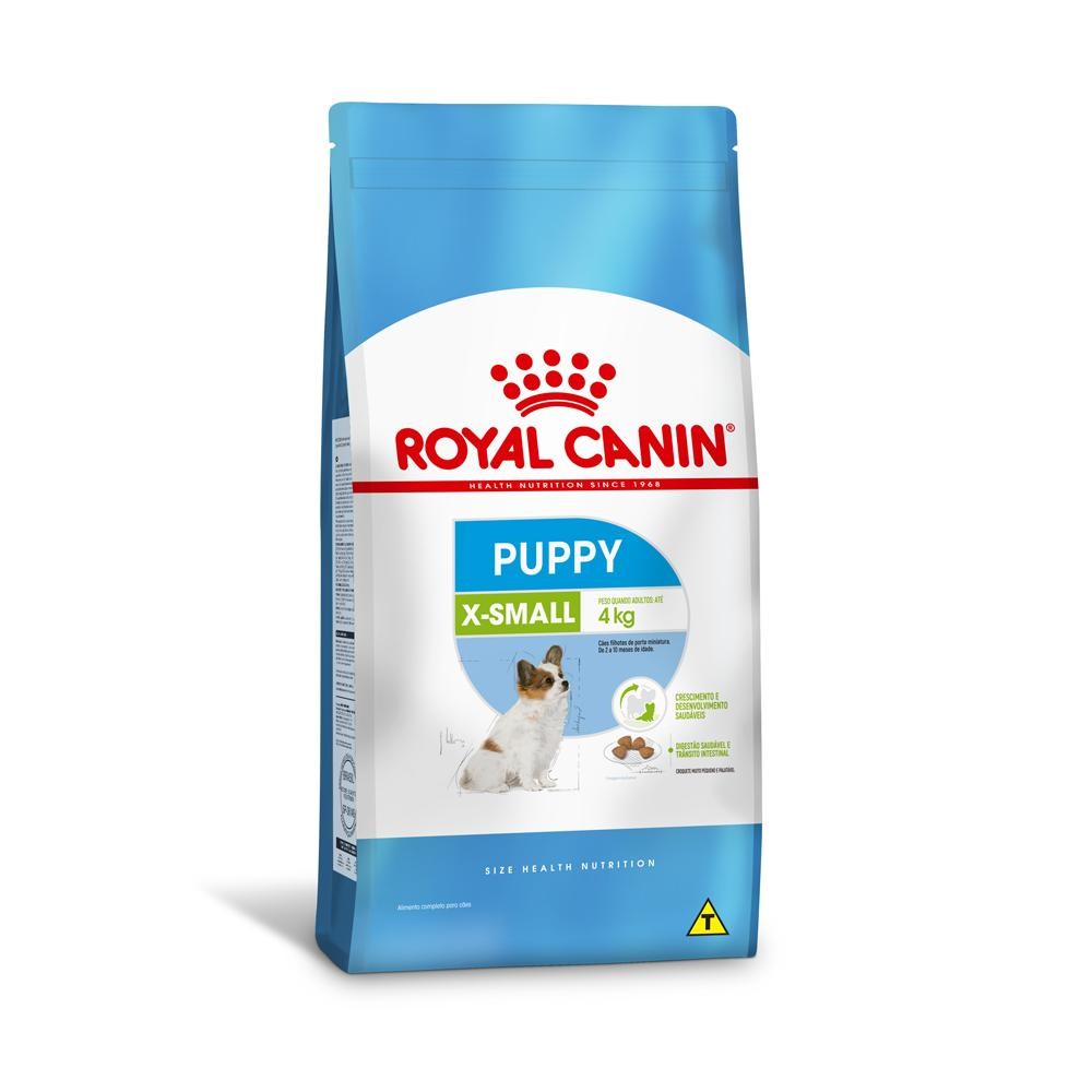 Ração Seca Royal Canin Puppy/Filhotes X-Small para Cães Porte Mini 2,5Kg em Oferta na Shopee