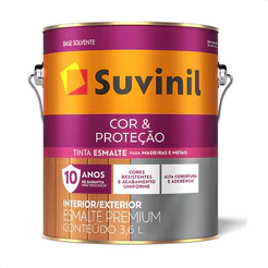 Tinta Esmalte Sintético Amarelo Ouro Brilhante 3,6l Suvinil