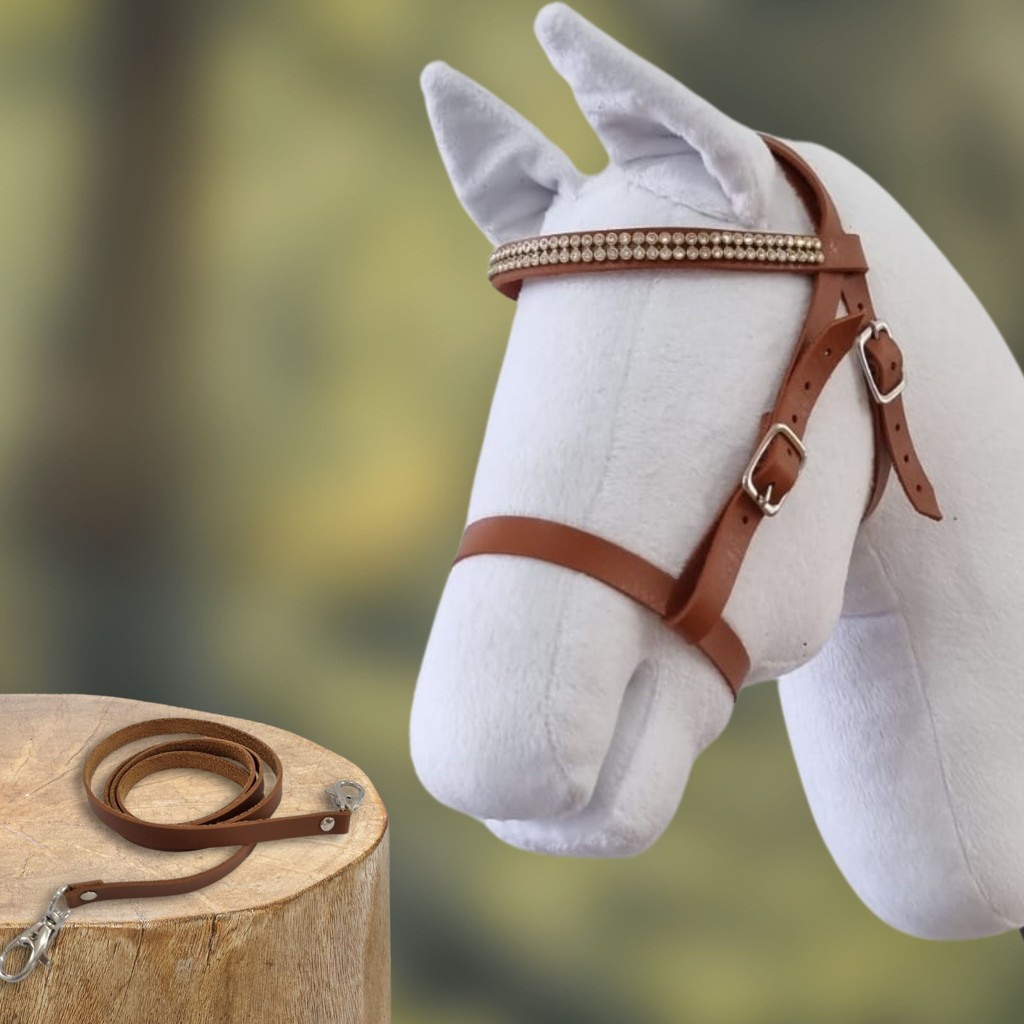 Cabeçada Lume para Hobby Horse em Oferta na Shopee