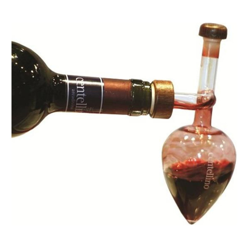 Alta qualidade Decantador Portátil Para Vinho Com Bico Para Servir VinhoVinho Aerador Separador de Vinho