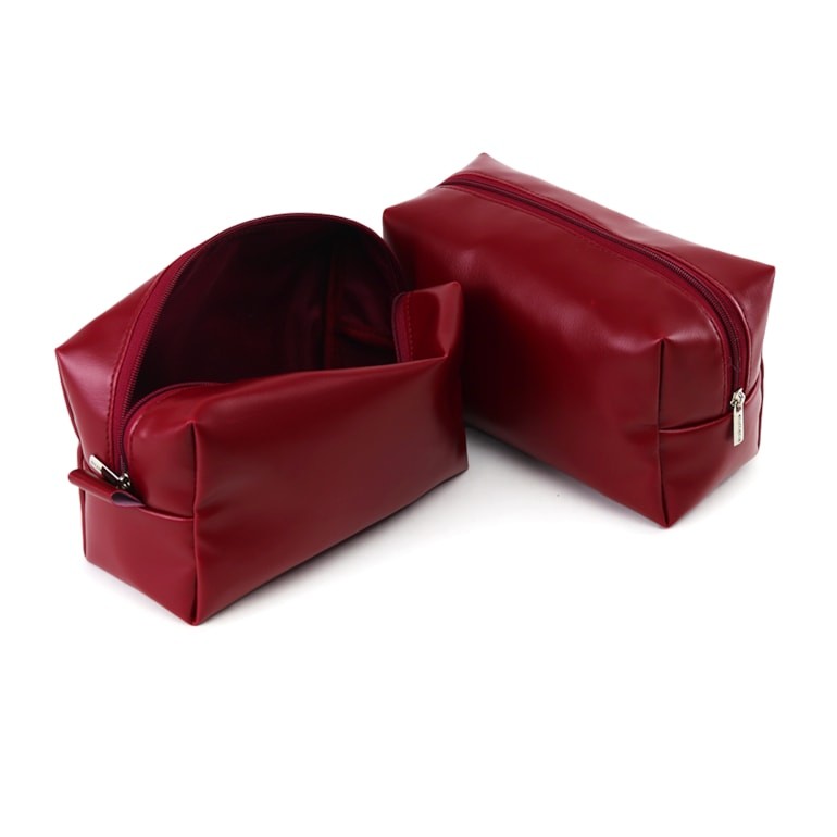 Necessaire Cristal Trio Vermelho Cereja — imagem 2 de 2