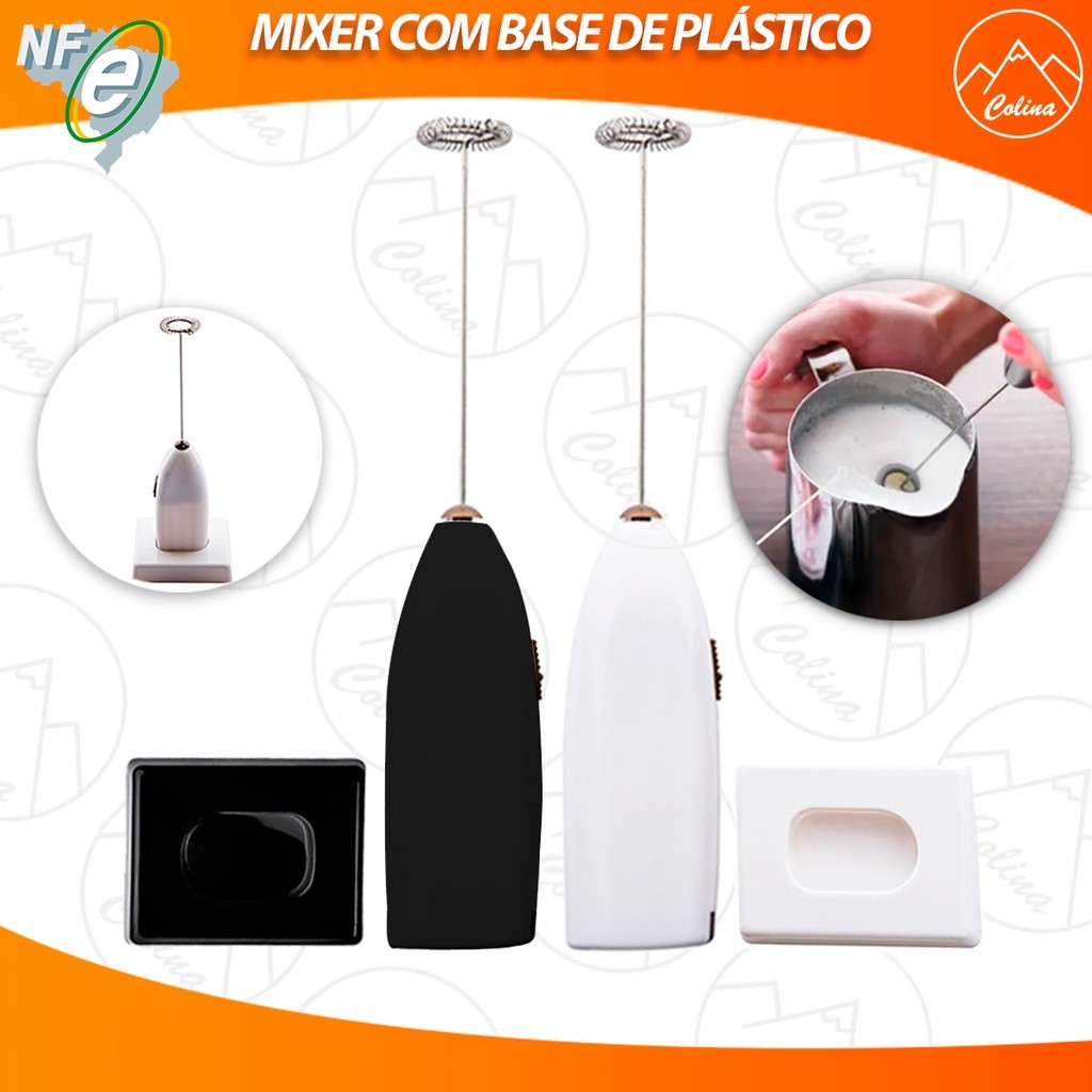 Mini Mixer de Bebidas Misturador Portátil Com Base de Plástico