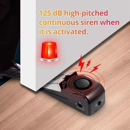 Alarme Porta Inteligente Com Sensor Sonoro Anti Roubo Cunha