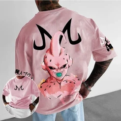 Camisa Camiseta Plus Size Aftersoul | Majin Boo Kid | 100% Algodão | Anime | Streetwear | Dragon Ball Z |