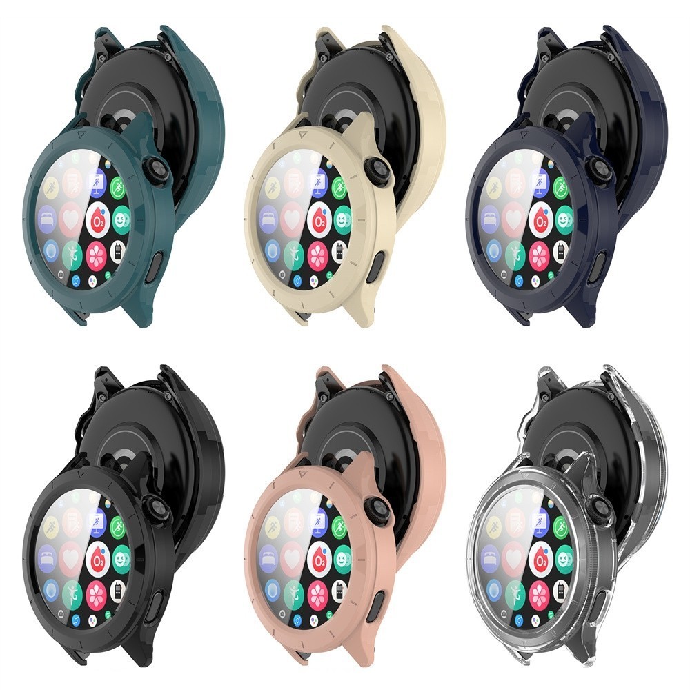 PC Capa Completa + Vidro Xiaomi Watch S4/Xiaomi Watch S4 Sport capa protetora