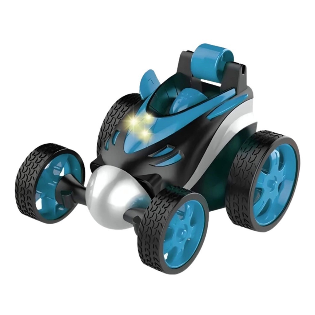 Brinquedo Infantil Carrinho De Controle Remoto Gira Car 360 Azul com Luz Fenix CCR-032AZ em Oferta na Shopee