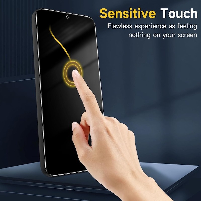 2 Pcs Dureza 9H HD Filme Protetor De Vidro Temperado Transparente Samsung S24 FE A15 A25 A35 A55 S23 5G Anti Arranhões