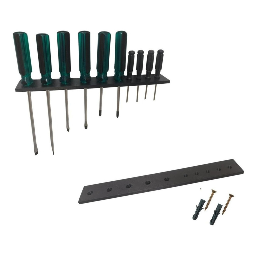 Suporte Para Chave De Fenda E Philips Com 10 Lugares