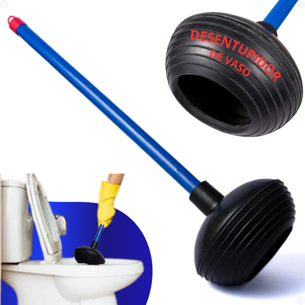 Desentupidor De Vaso Sanitário De Borracha Forsan Original