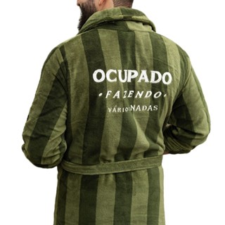 Roupao verde militar varios nadas - Imaginarium em Oferta na Shopee