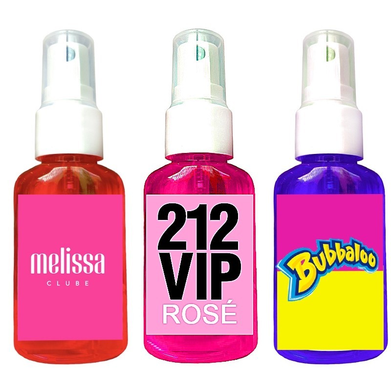 Kit 3/2/1 Cheirinho Spray Automotivo para Carro Arominha Importado Automotivo Aromatizante de Qualidade Aroma