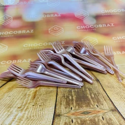 50~250 GARFO SOBREMESA PS ROSE GOLD FESTAS (CHOCO)
