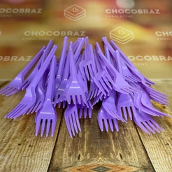50~250 GARFO SOBREMESA PS LAVANDA BELLO FESTAS(CHOCO)