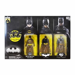 3 Bonecos Batman Edição Aniversário de 85 anos - Batman