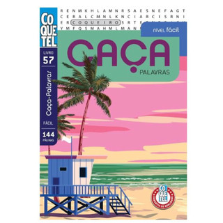 COQUETEL CAÇA PALAVRAS ED 57 em Oferta na Shopee