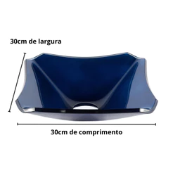 CUBA LOPAZZI VIDRO RETRO BANHEIRO 30CM