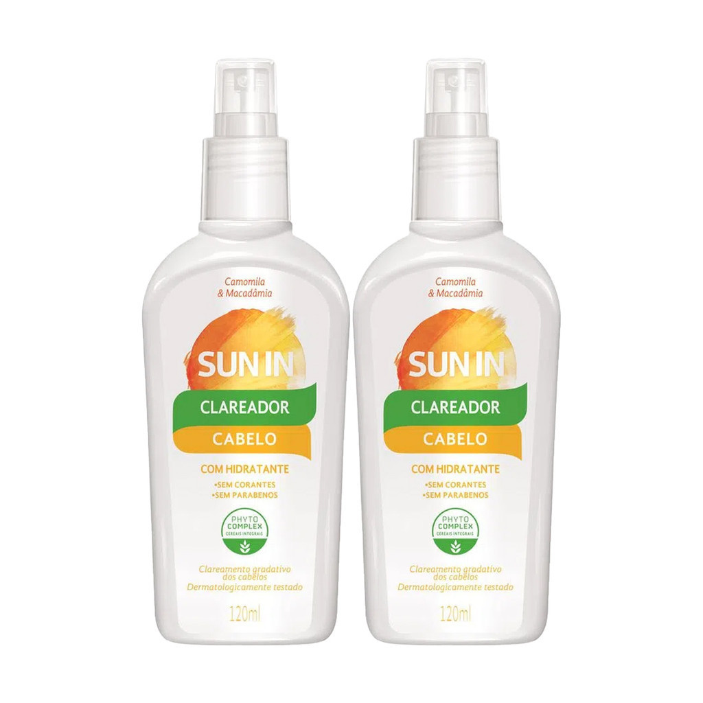 KIT C/2 SUN IN PARA CABELOS PHYTOERVAS 120ML em Oferta na Shopee