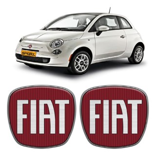Adesivos Para Fiat 500 2009/2017 Emblemas Vermelho Genérico em Oferta na Shopee