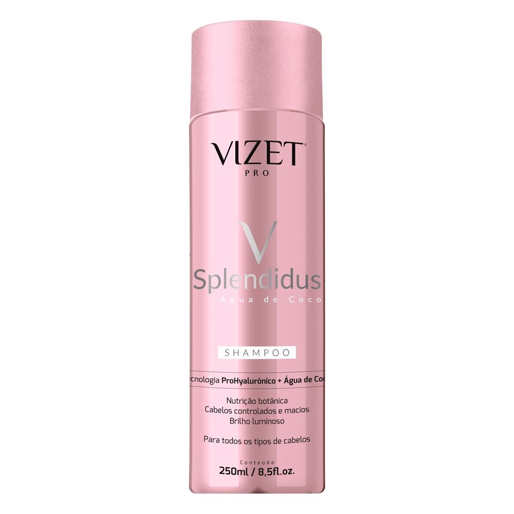 Shampoo Hidratação Pro Hyaluronico + Água de Coco Splendidus Vizet 250ml