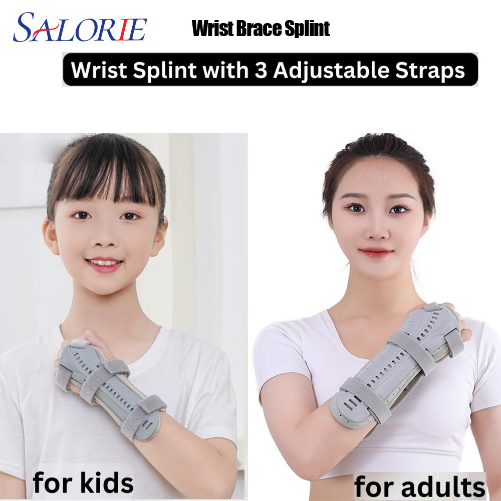 Salorie Cinta De Pulso Tala Braço Protetor Para Adultos Crianças Antebraço Fratura Entorse Lesão Artrite Reabilitação Al