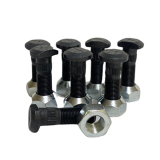 Jogo 8 Parafuso c/ Porca Roda Dianteira Direita Ford F4000 75/90 antiga F350 caminhonete right rosca ZM original em Oferta na Shopee