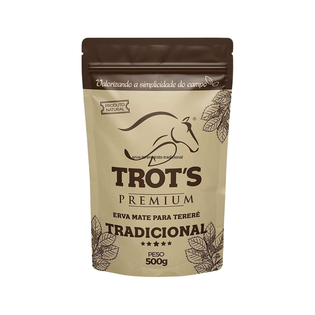 Erva Mate Tereré Premium Trots 500g Sabor Tradicional