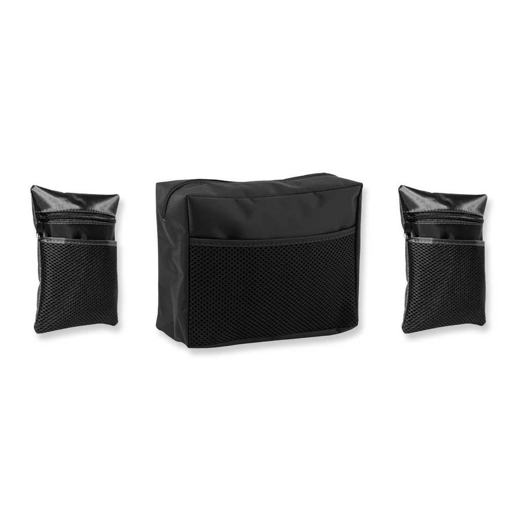Kit Porta Objetos Baú Moto Acessório Bolsinhas Scooter