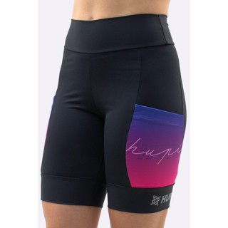 Bermuda Compressão Feminina HUPI Longa Colors Roxo em Oferta na Shopee